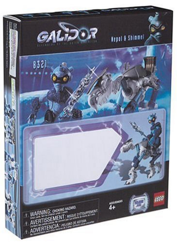 Lego Galidor Deluxe 8321 Nepol & Shimmel Defenders of the Outer